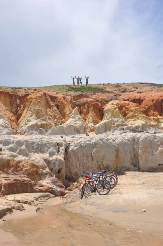 Passeando nas falésias em Lagoinha - CE